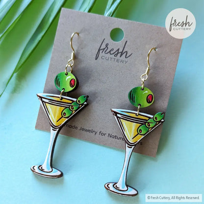 Martini Earrings Dangle And Drop