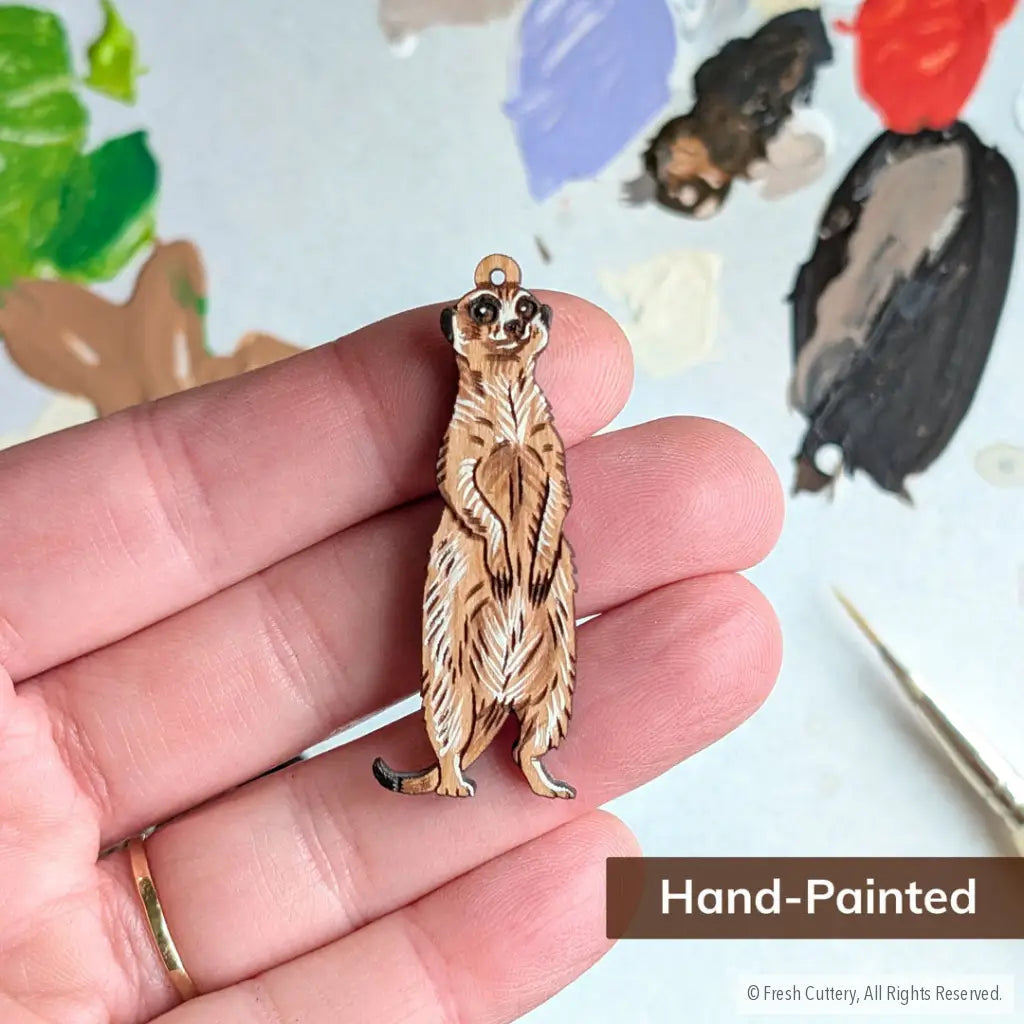 Meerkat Earrings - Dangle and Drop Earrings