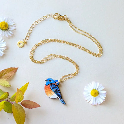Mini Bluebird Necklace Necklaces