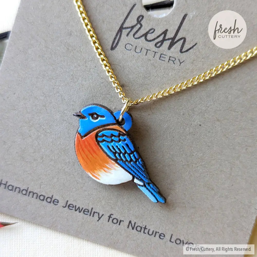 Mini Bluebird Necklace Necklaces