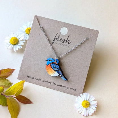 Mini Bluebird Necklace Necklaces