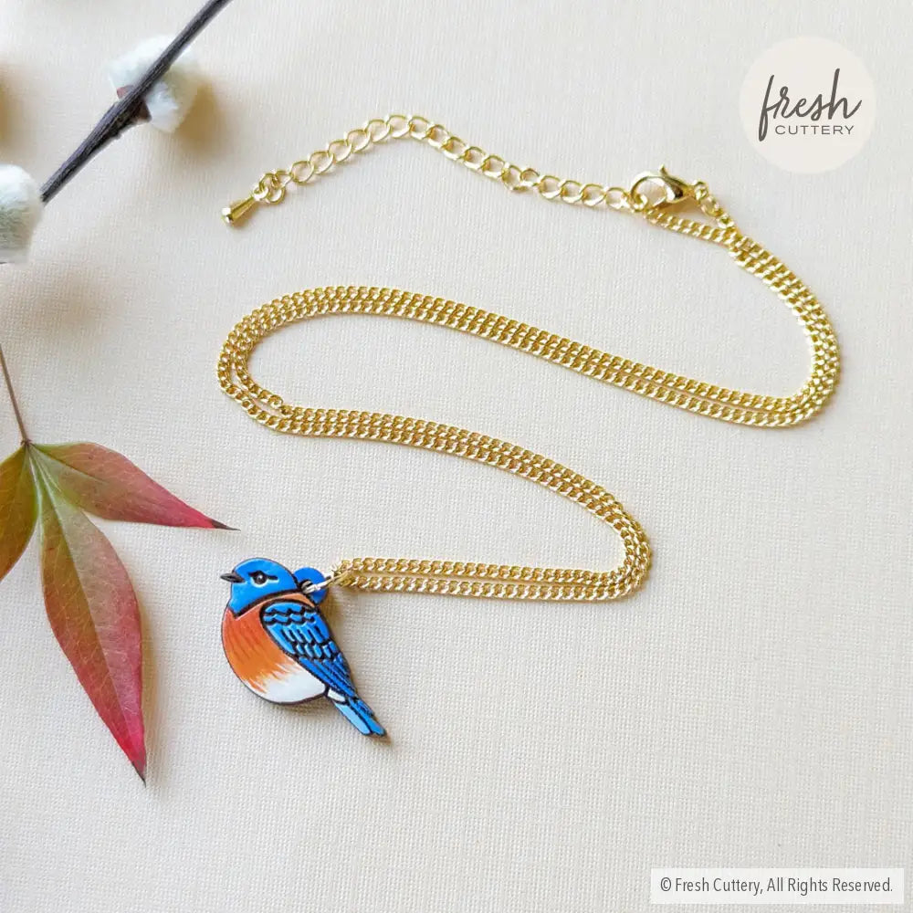 Mini Bluebird Necklace Necklaces