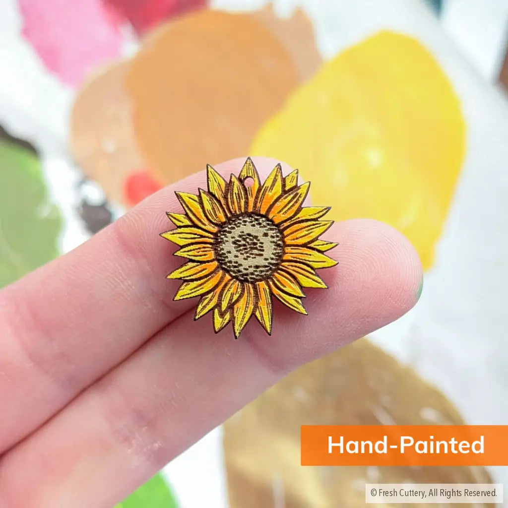 Mini Golden Sunflower Necklace - Necklaces