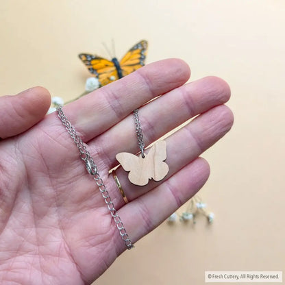 Mini Monarch Butterfly Necklace Necklaces