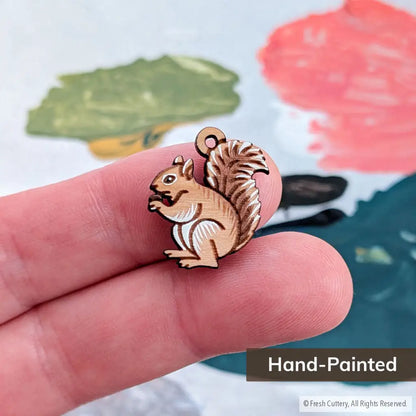 Mini Squirrel Earrings - Dangle and Drop Earrings
