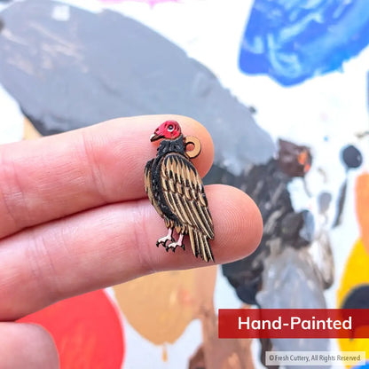 Mini Turkey Vulture Earrings - Dangle and Drop Earrings