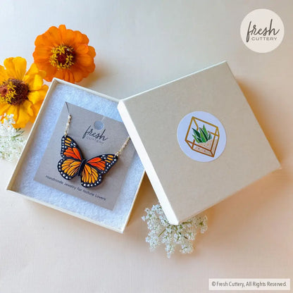 Monarch Butterfly Necklace Necklaces