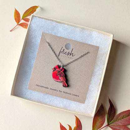 Northern Cardinal Necklace Necklaces