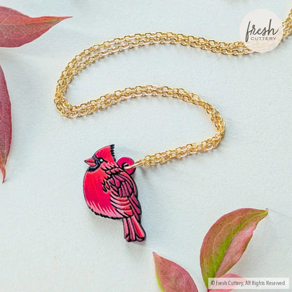 Northern Cardinal Necklace Necklaces
