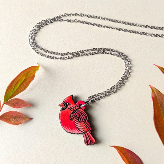 Northern Cardinal Necklace Necklaces