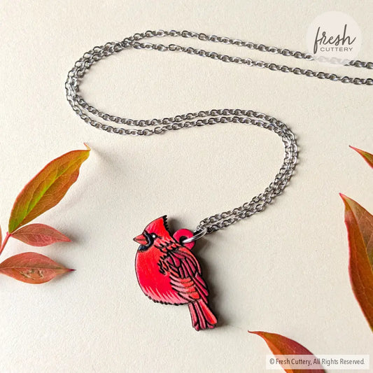 Northern Cardinal Necklace Necklaces