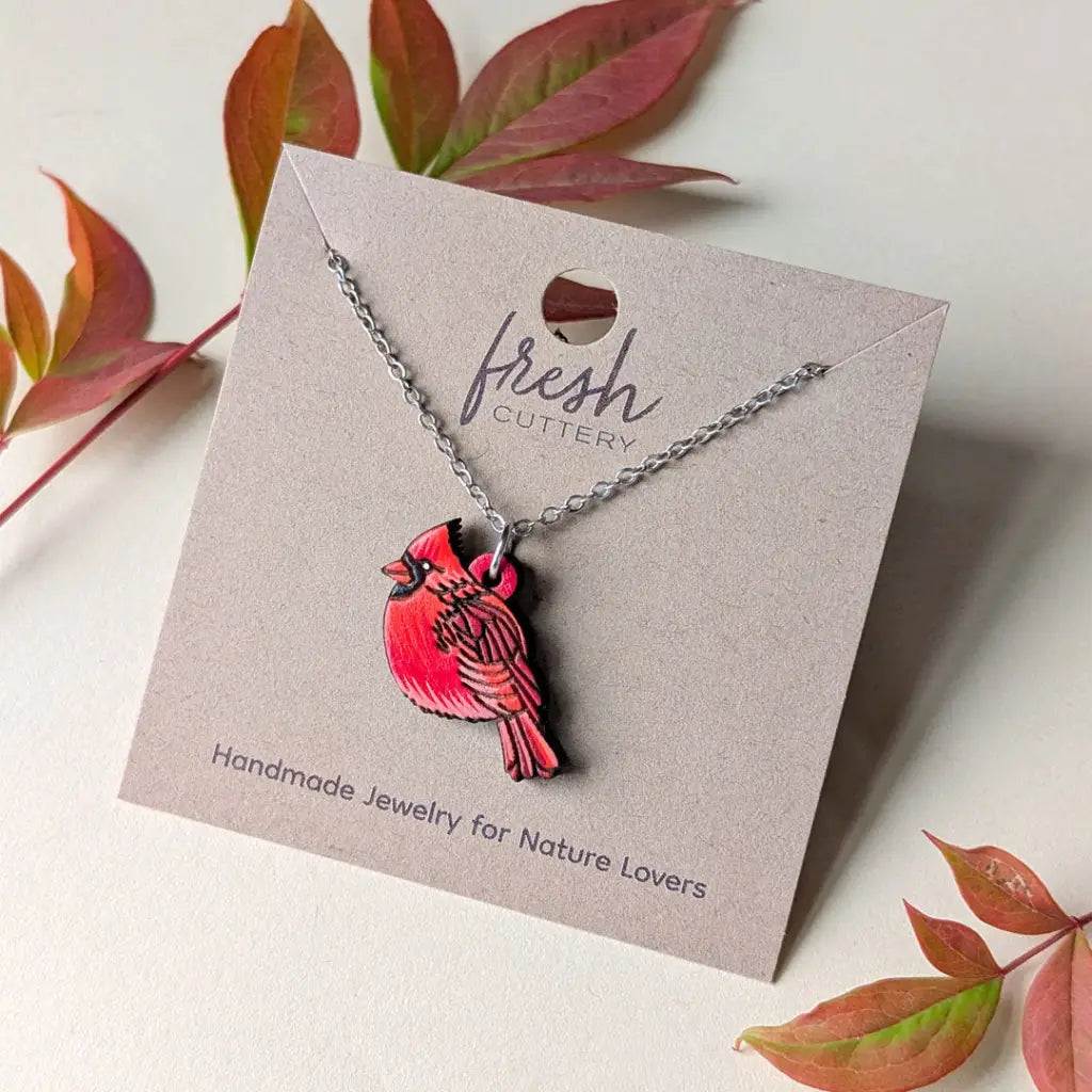 Northern Cardinal Necklace Necklaces