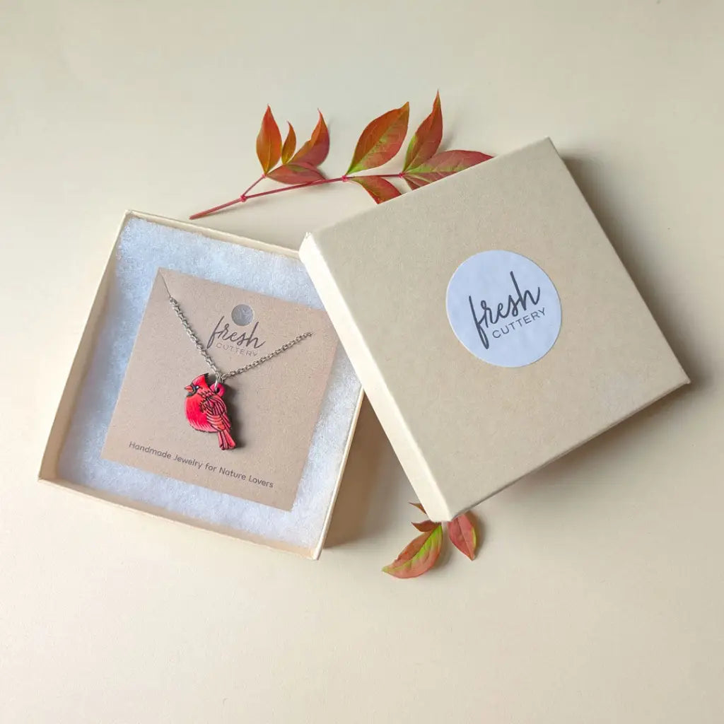 Northern Cardinal Necklace Necklaces