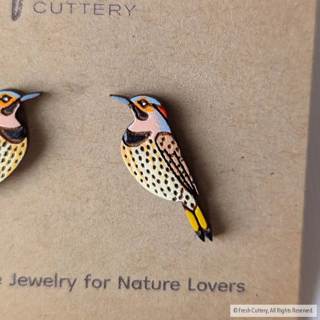 Northern Flicker Studs