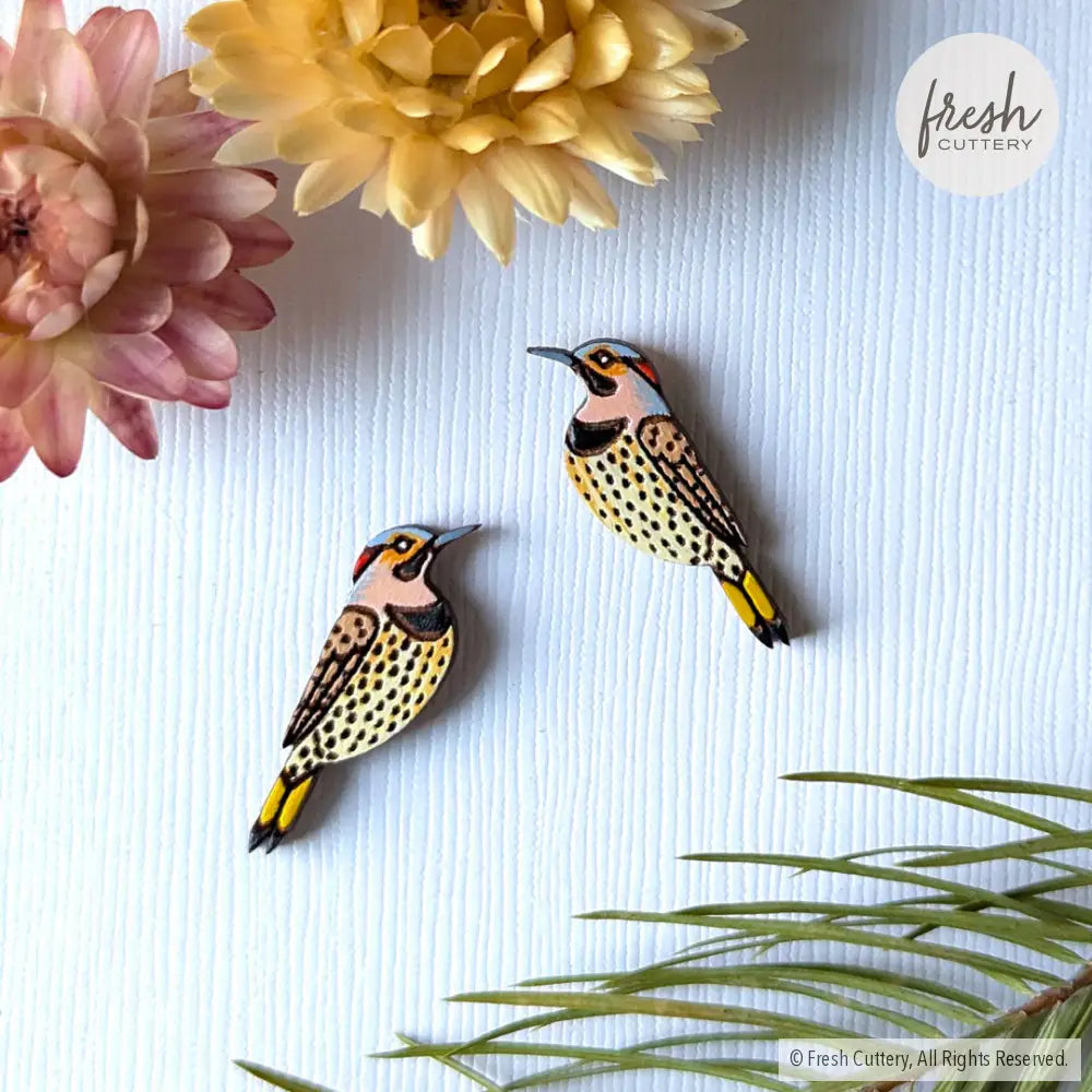 Northern Flicker Studs