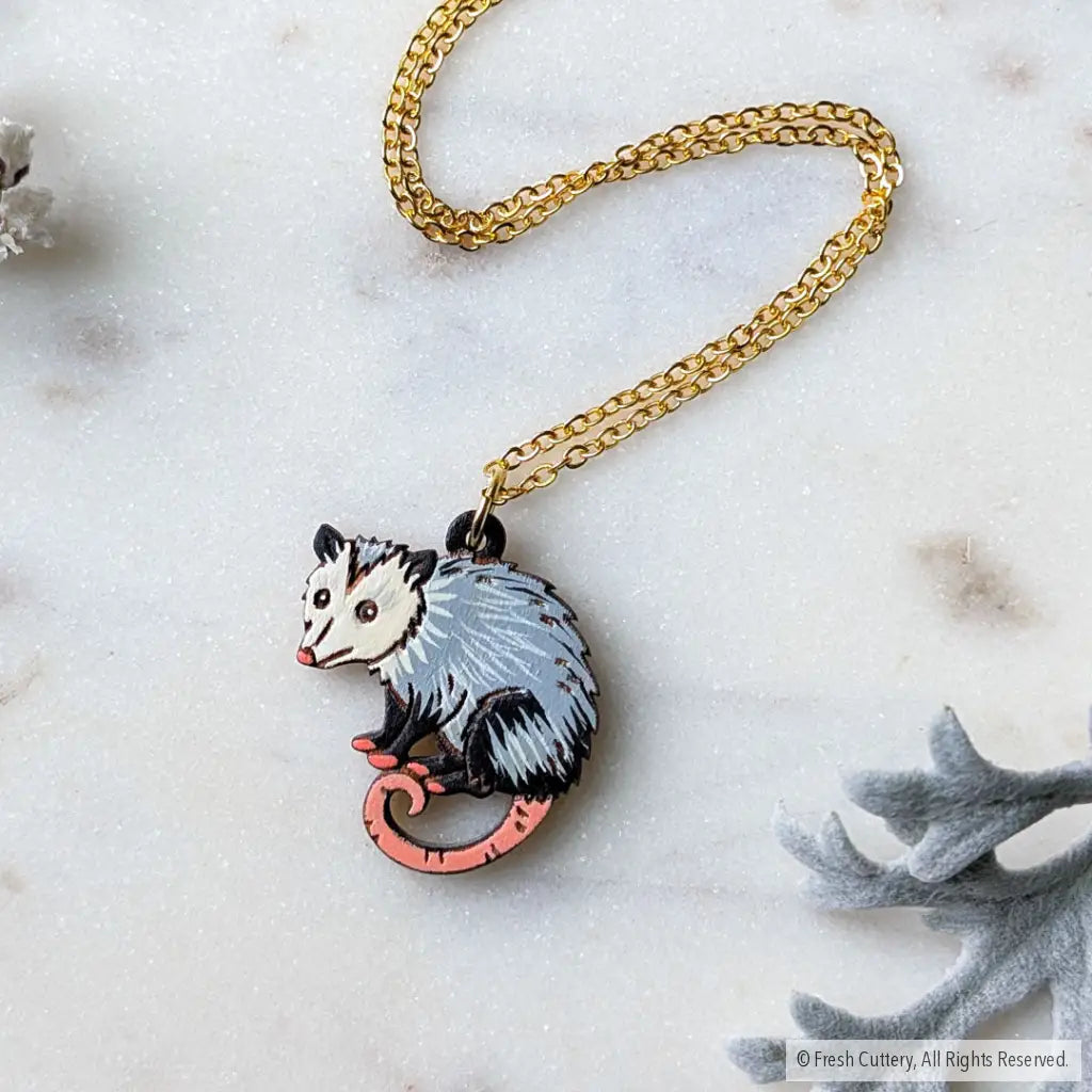 Opossum Necklace Necklaces