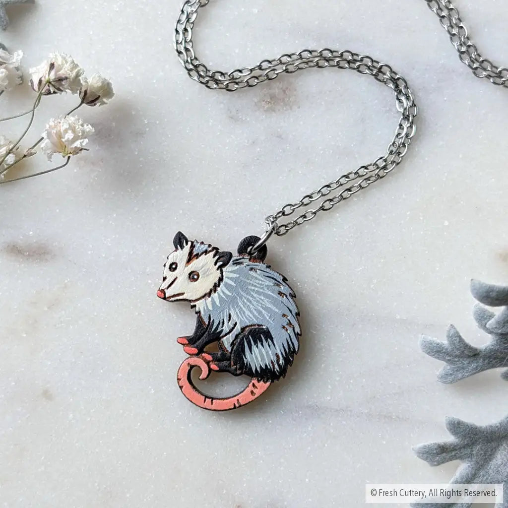 Opossum Necklace Necklaces