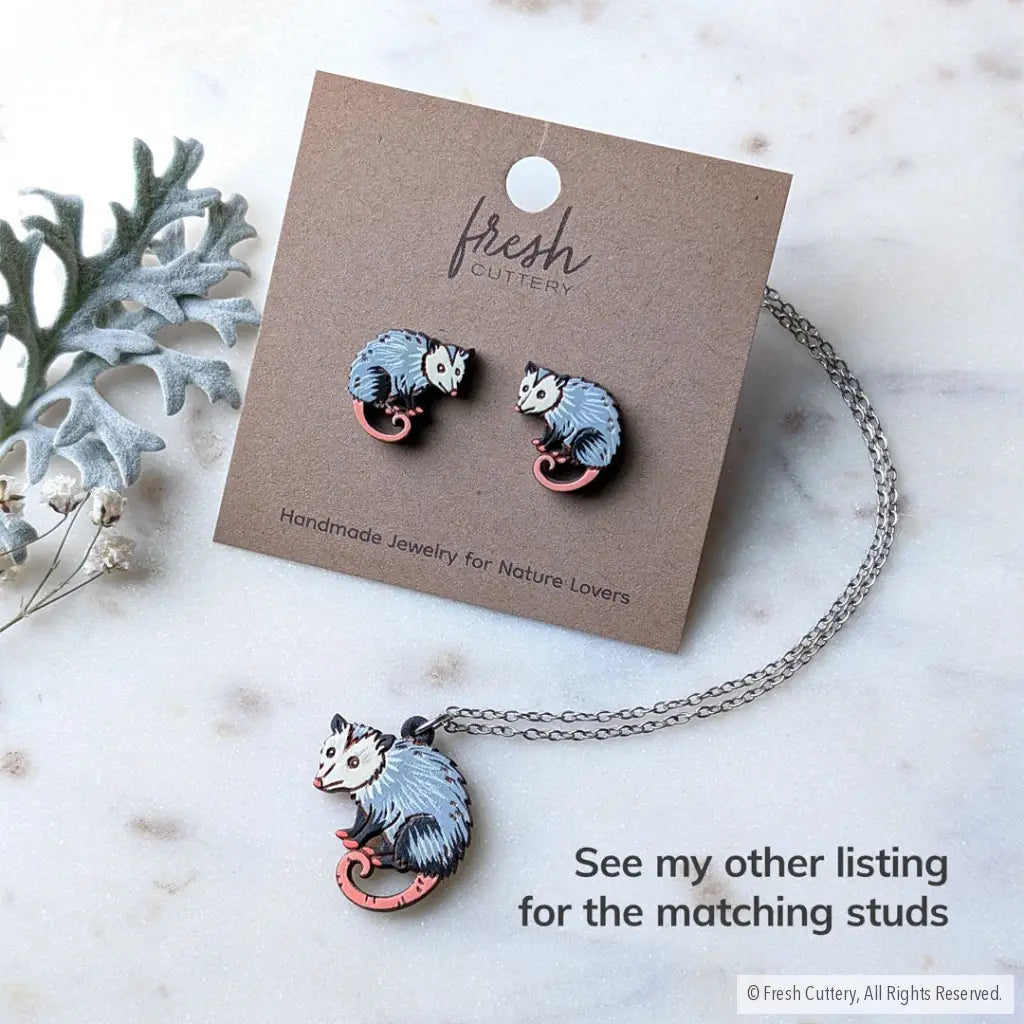 Opossum Necklace Necklaces