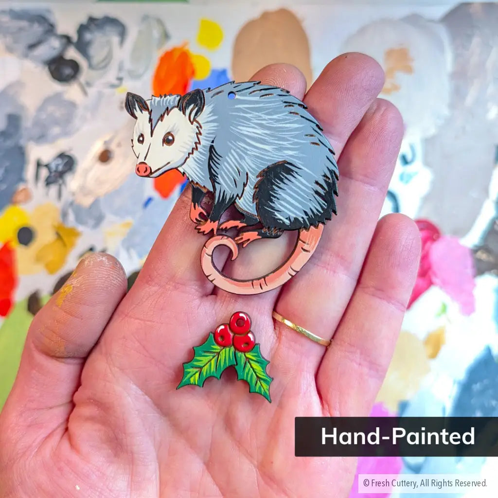 Opossum Ornament - Ornaments