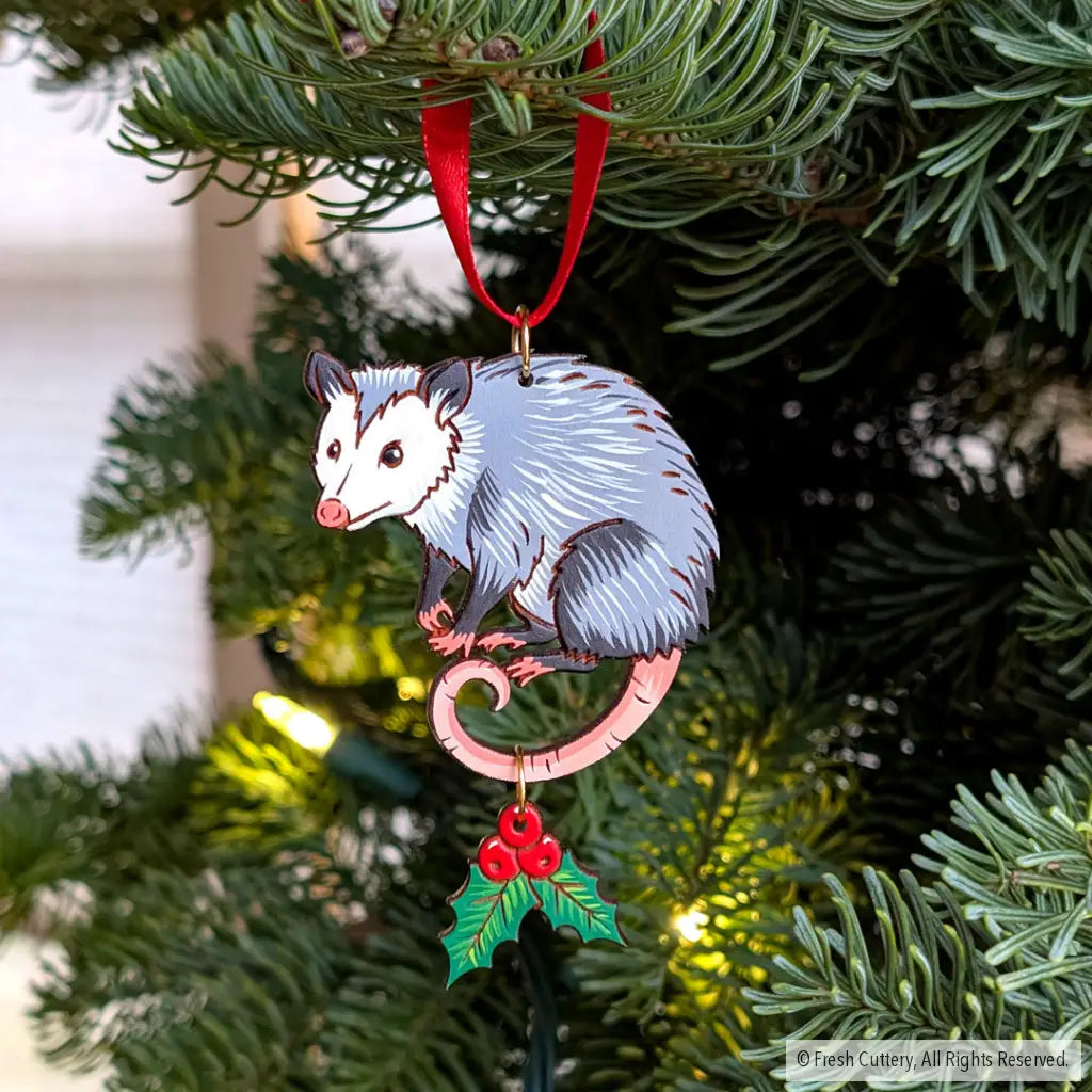 Opossum Ornament Ornaments