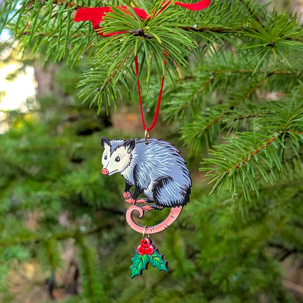 Opossum Ornament Ornaments
