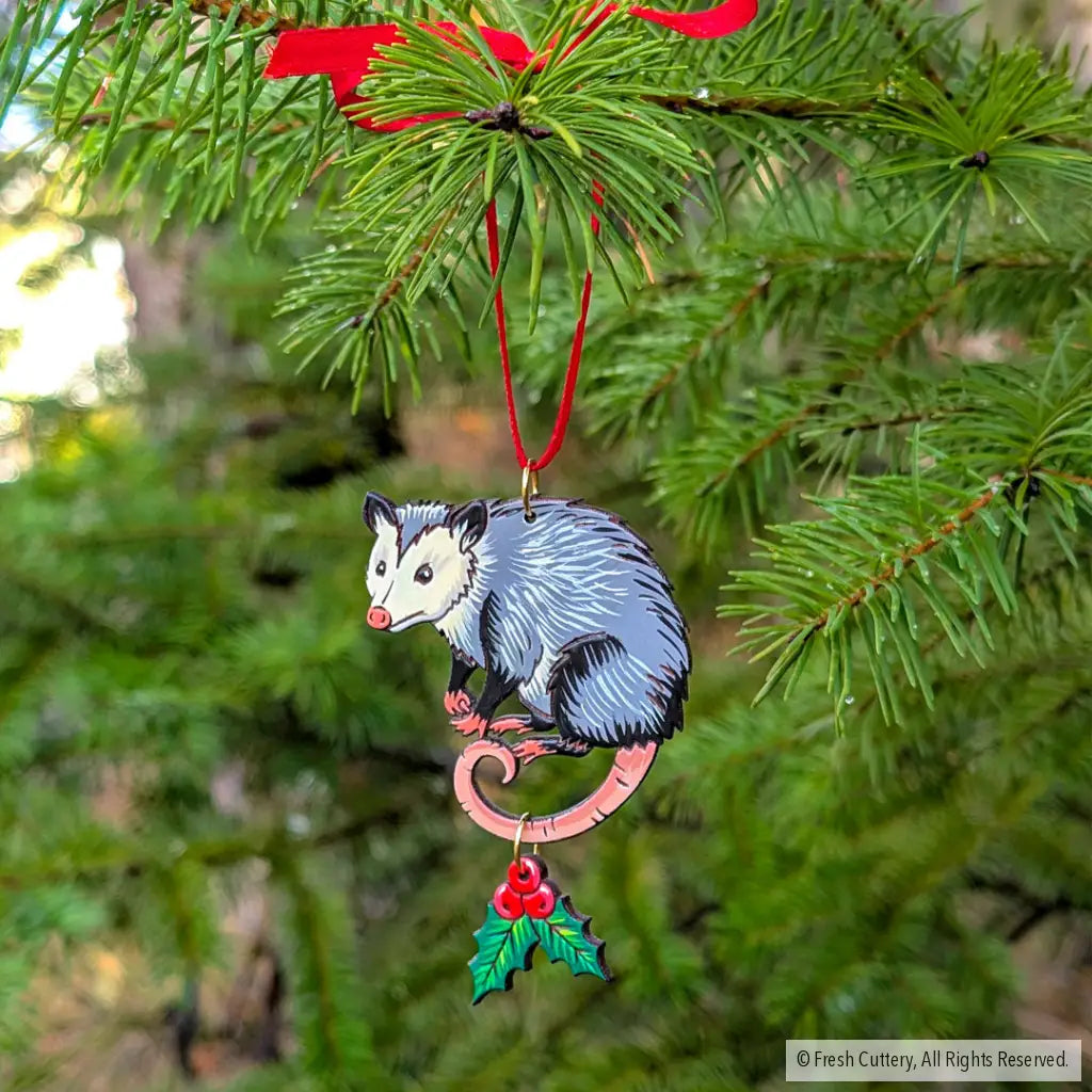 Opossum Ornament Ornaments