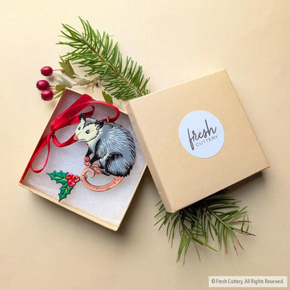 Opossum Ornament Ornaments