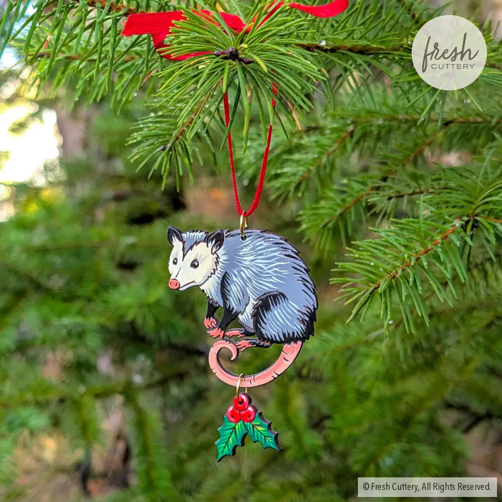 Opossum Ornament Ornaments