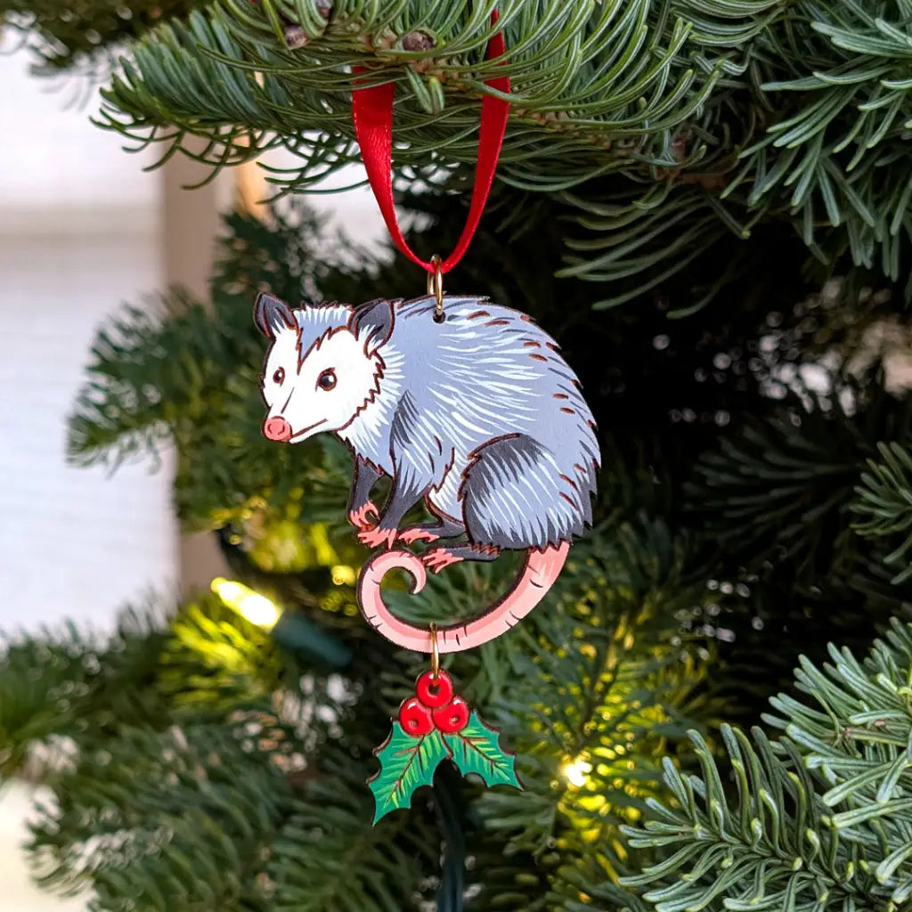 Opossum Ornament Ornaments