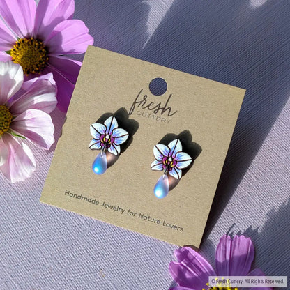 Orchid Drops Studs