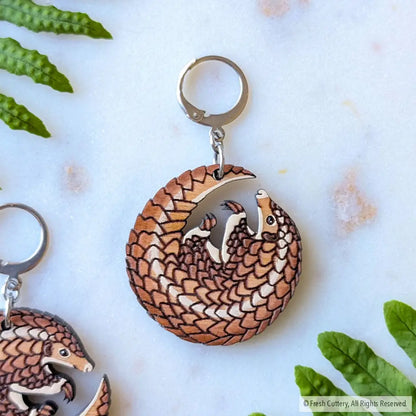 Pangolin Earrings Dangle and Drop Earrings