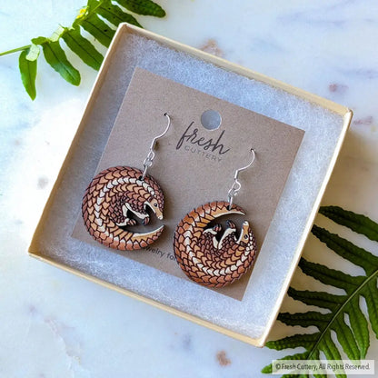 Pangolin Earrings Dangle and Drop Earrings