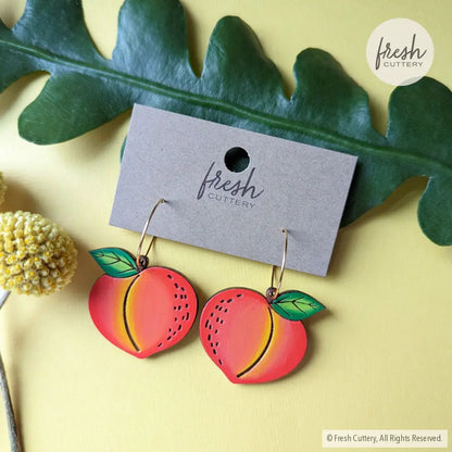 Peach Earrings Dangle And Drop