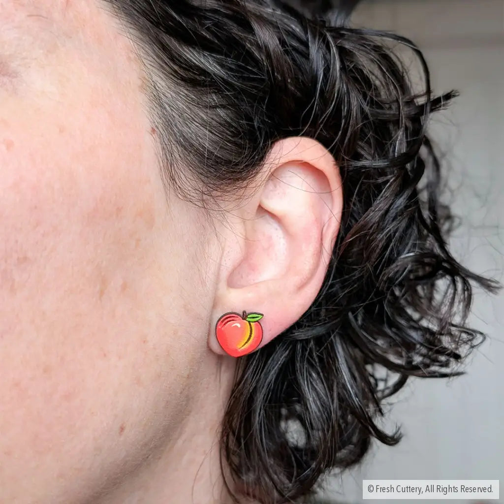 Peach Studs Studs