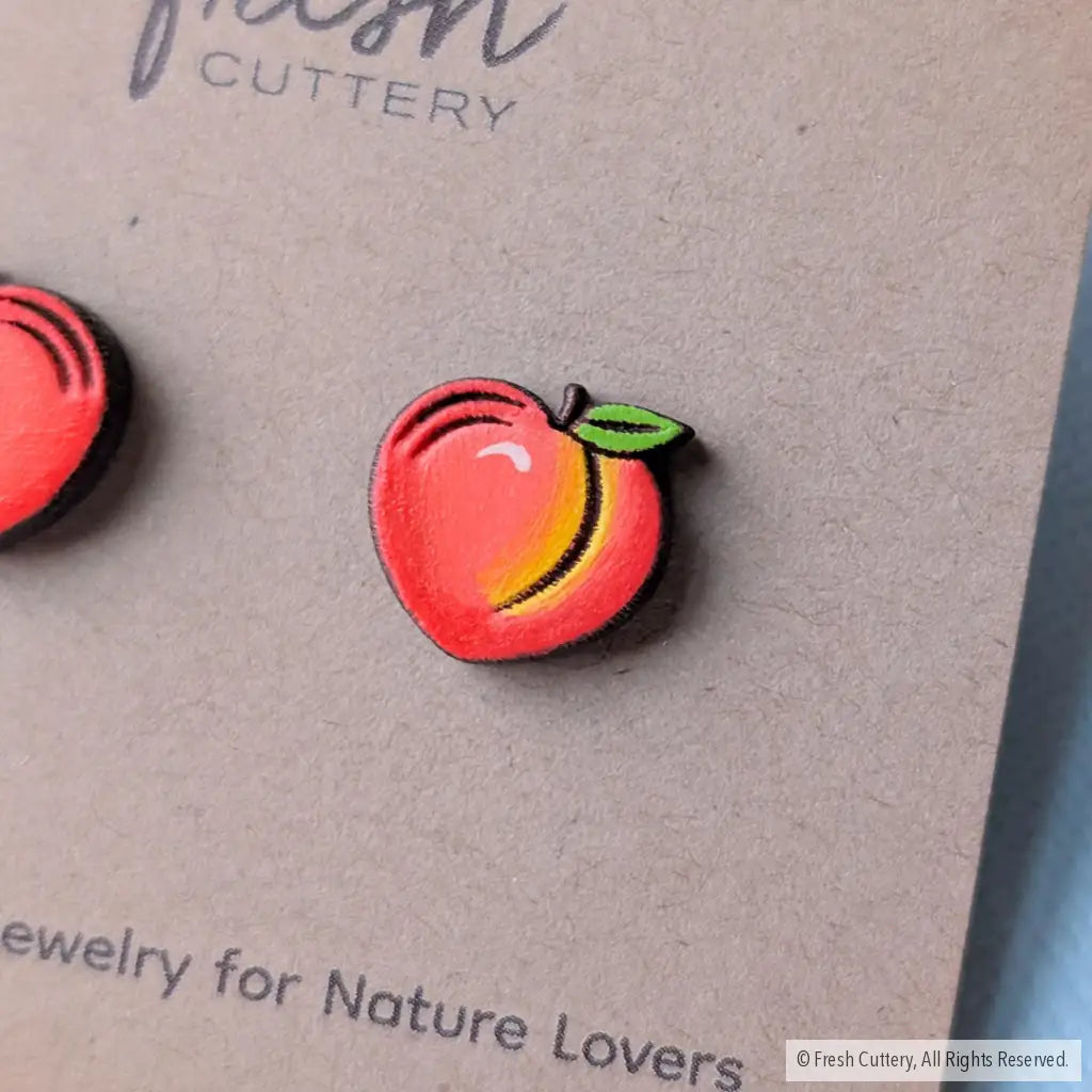 Peach Studs Studs