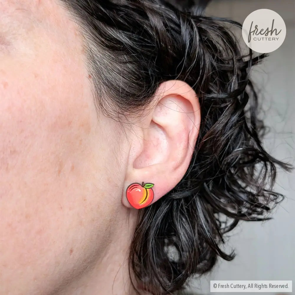 Peach Studs Studs