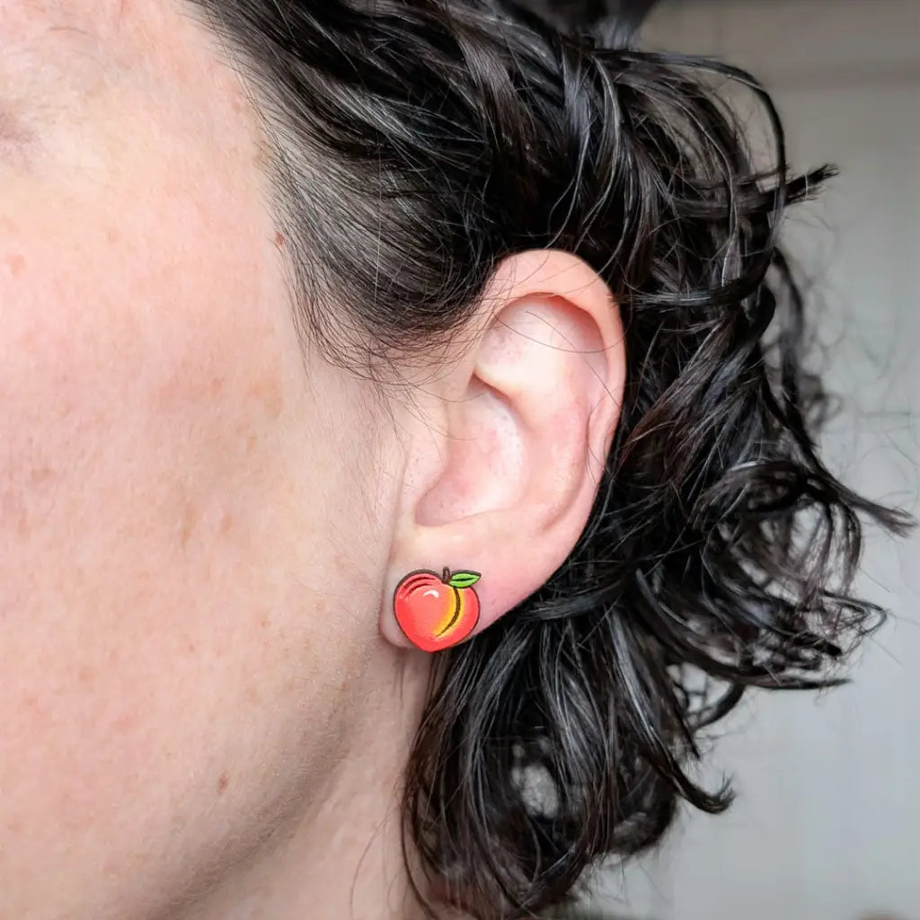 Peach Studs Studs