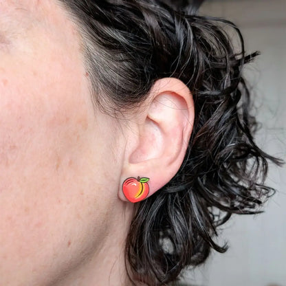 Peach Studs Studs