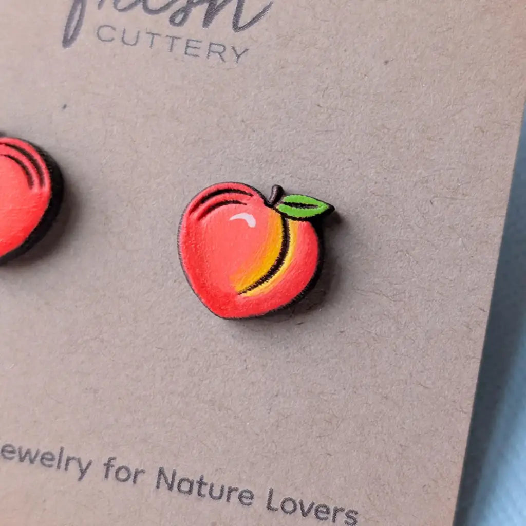 Peach Studs Studs