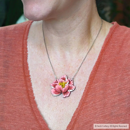Peony Statement Necklace Necklaces