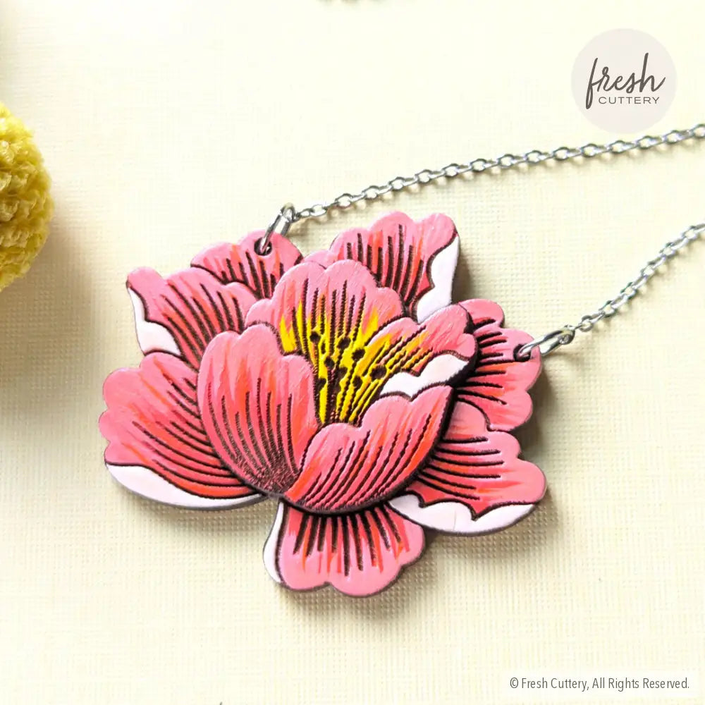 Peony Statement Necklace Necklaces