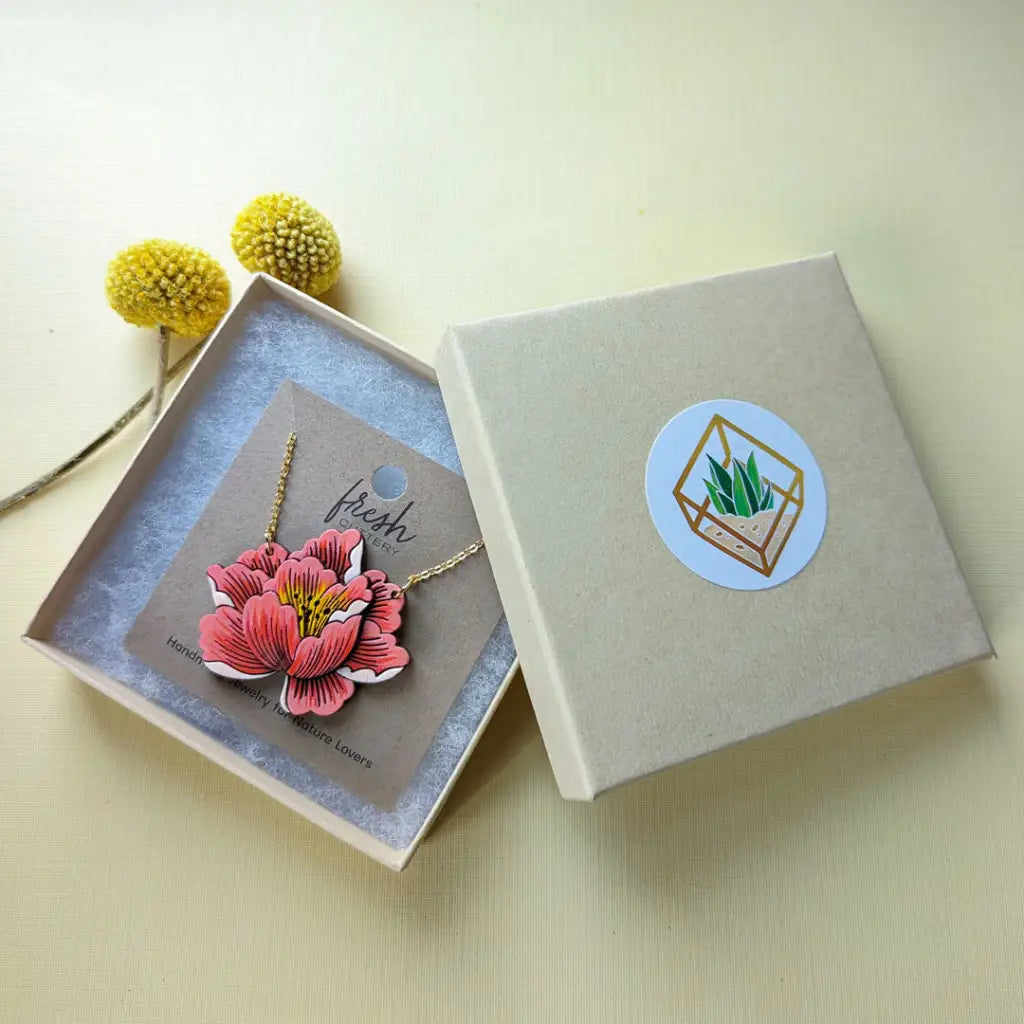 Peony Statement Necklace Necklaces