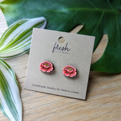 Peony Studs
