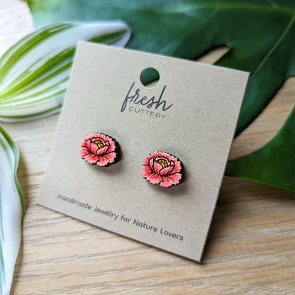Peony Studs