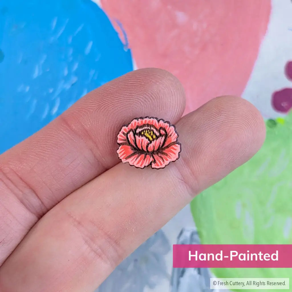 Peony Studs - Studs