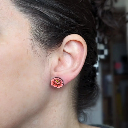 Peony Studs