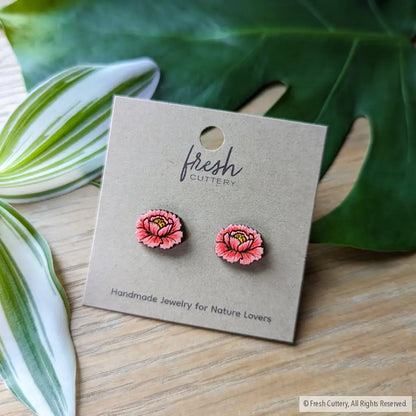 Peony Studs