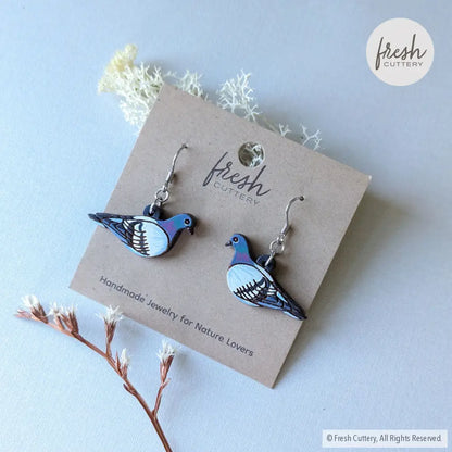 Pigeon Mini Hoops Dangle And Drop Earrings