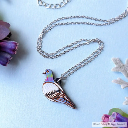Pigeon Necklace - Necklaces