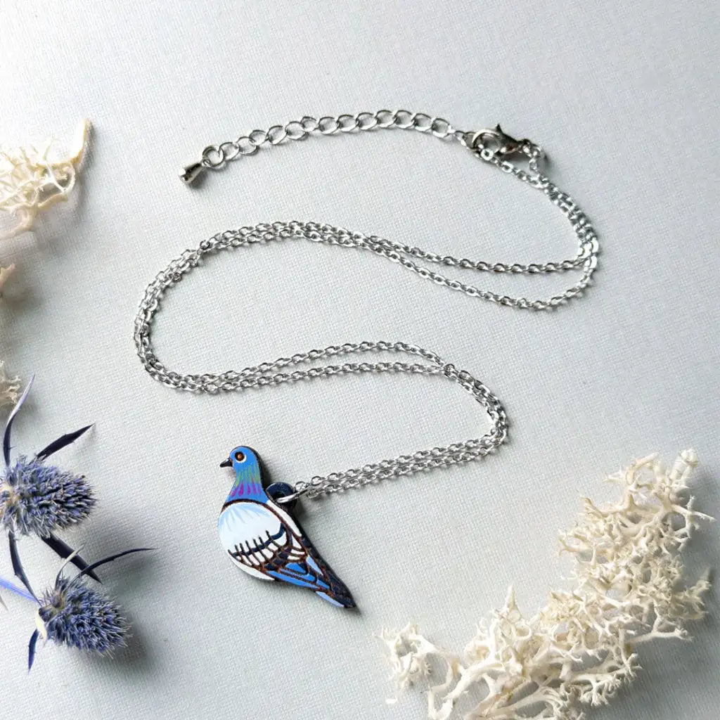 Pigeon Necklace Silver Necklaces